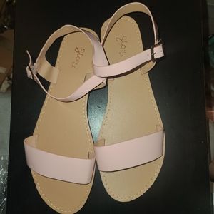 Pink sandals